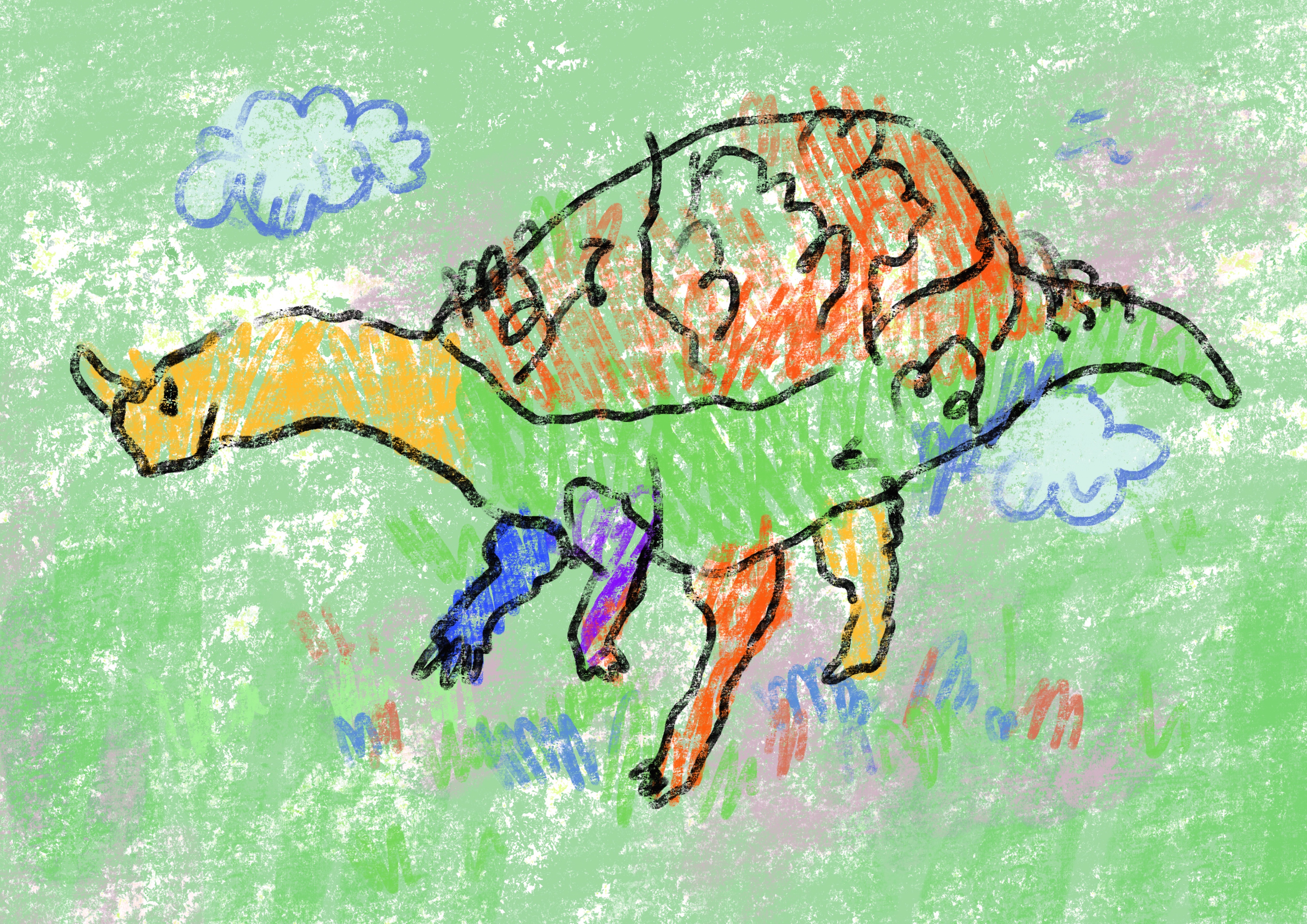 Children-inspired environment illustration 2